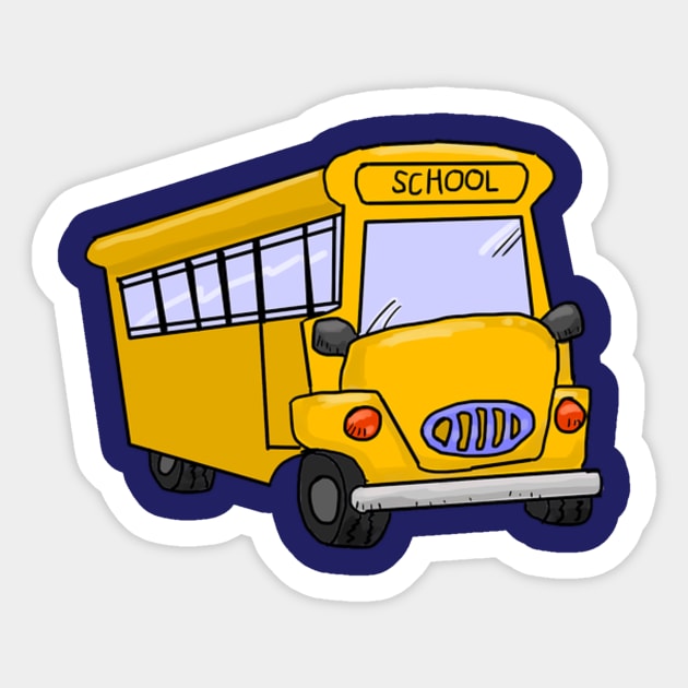 Bus driver designs Sticker by TheHigh